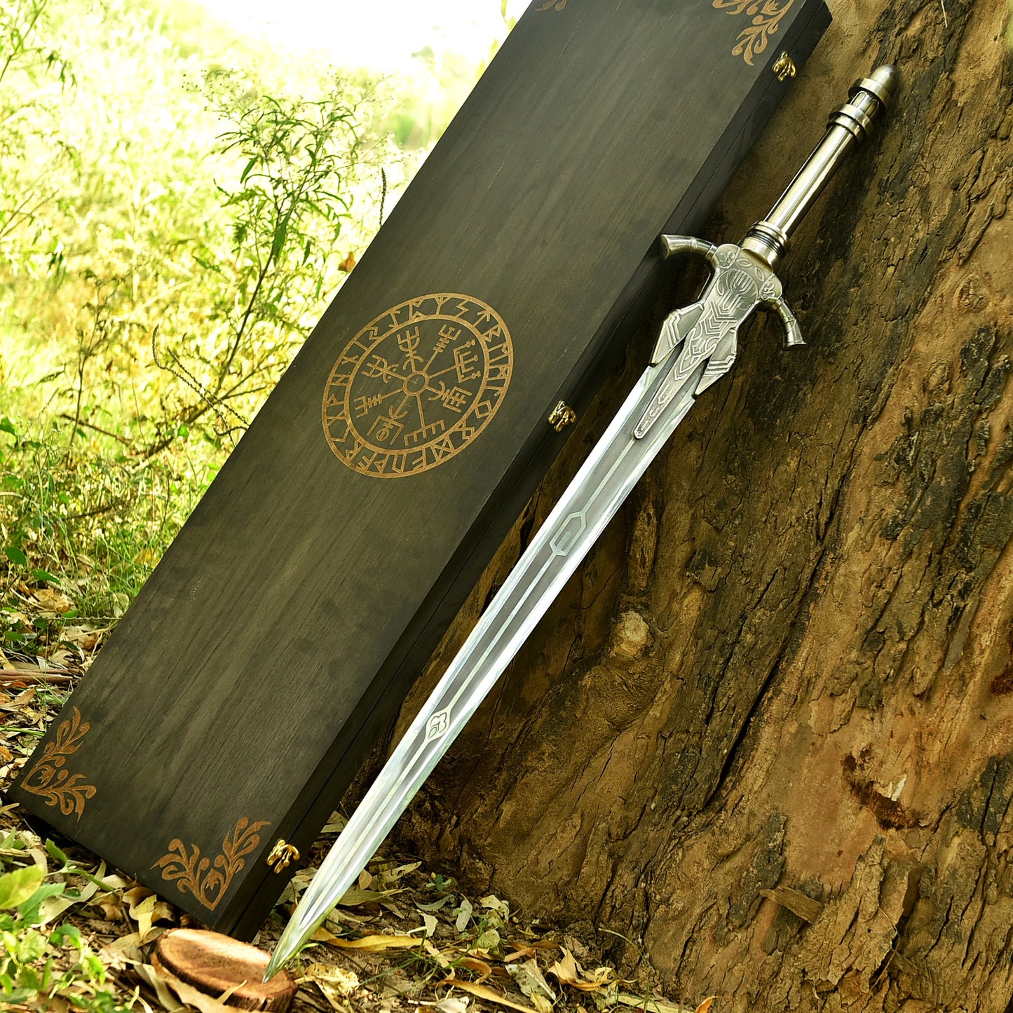 Premium gift for him personalized fantasy hero sword