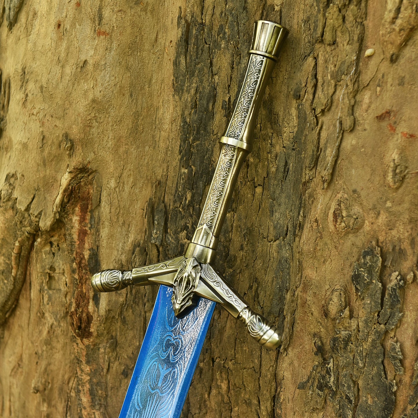 Luxury Gift for Him Personalized Azure Sword