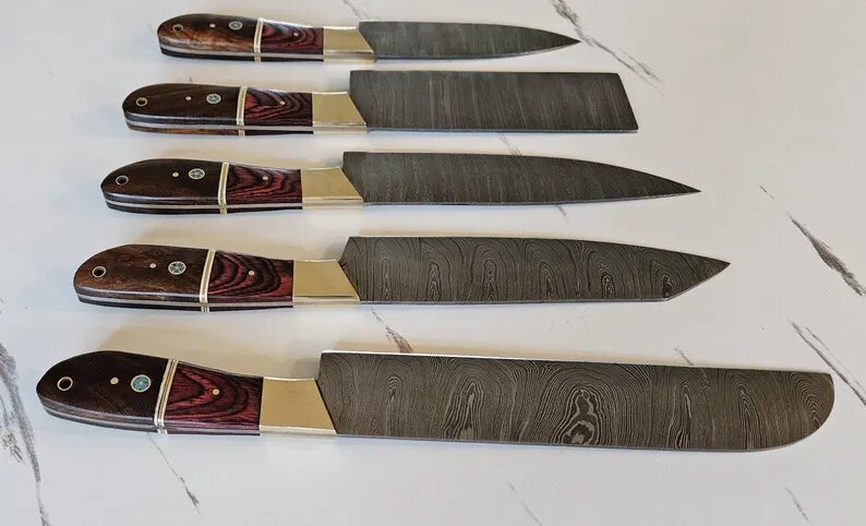 Damascus Chef Culinary Workpiece – Perfect Christmas Gift for Him 2025