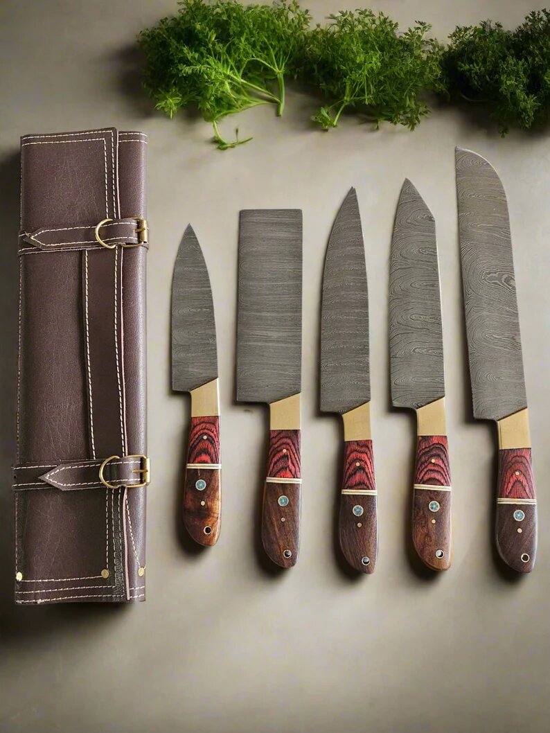 Damascus Chef Culinary Workpiece – Perfect Christmas Gift for Him 2025