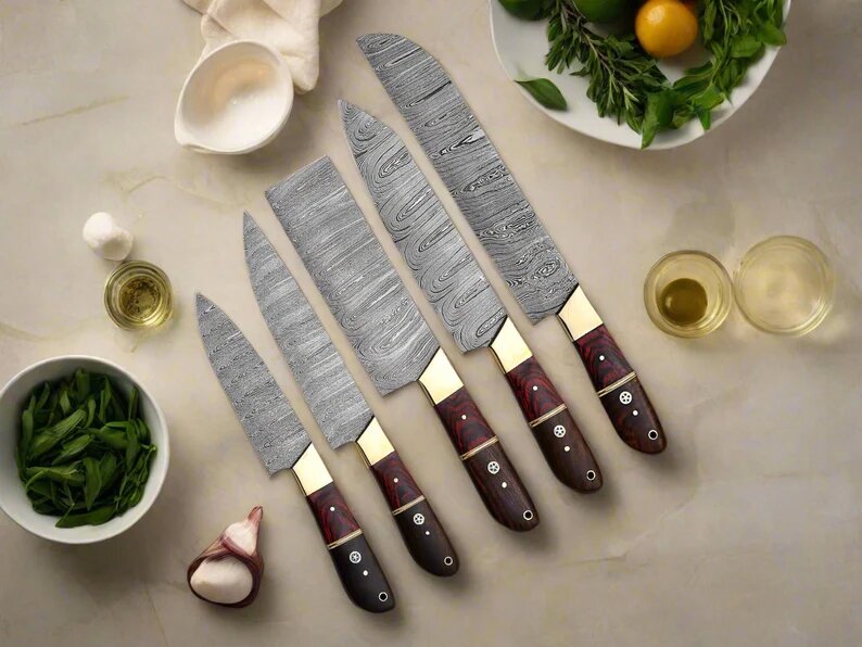Damascus Chef Culinary Workpiece – Perfect Christmas Gift for Him 2025