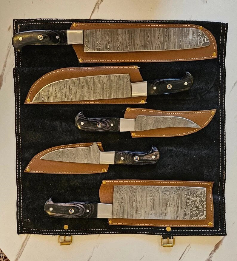 5-Piece Artisan Kitchen Collectible– Unique Christmas Gift