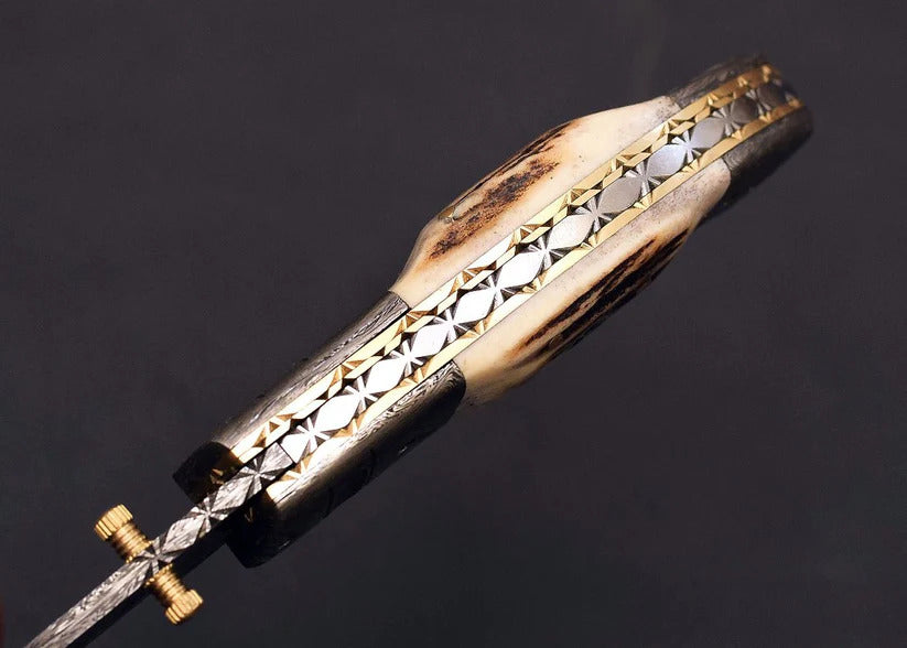 Deer Stag Folding Tool -Anniversary Gift For Him