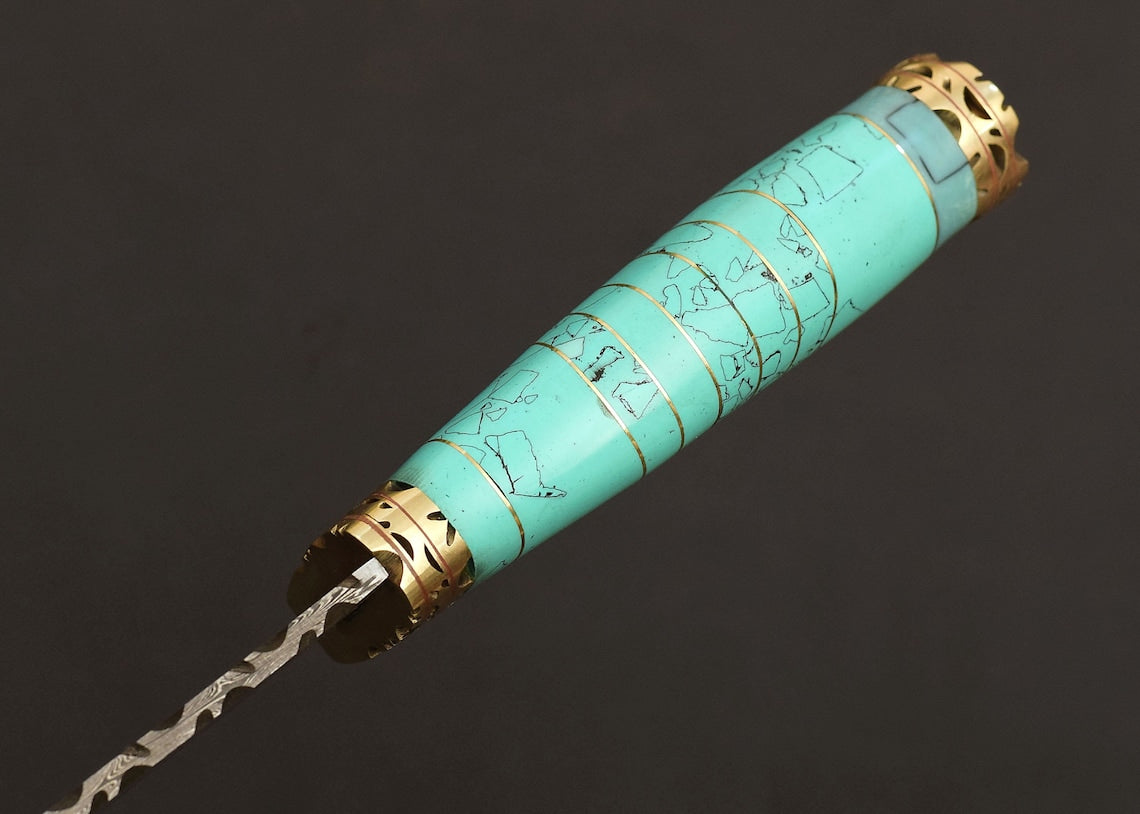 elite hunting knife handle that can be customized and engraved