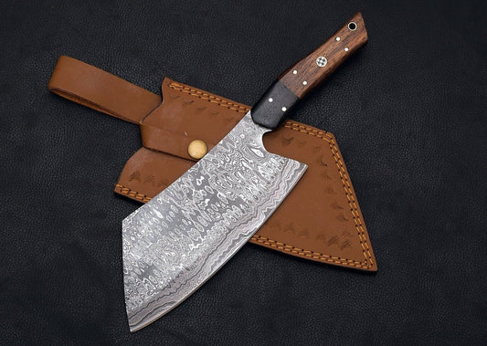 Hand Made Butcher Knife for sale