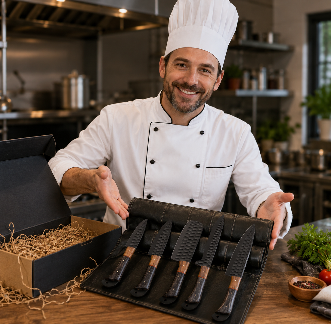 Kitchen Gifts for Men: 5 Premium Chef Knife Sets Every Home Chef Will Love