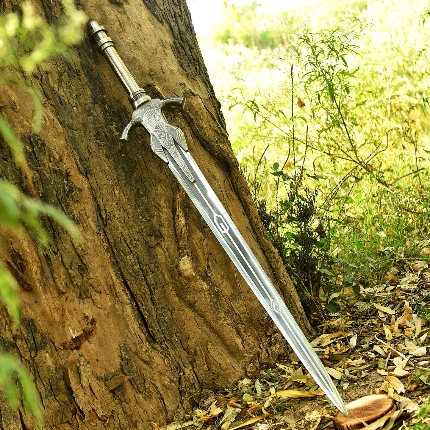 Premium gift for him personalized fantasy hero sword 
