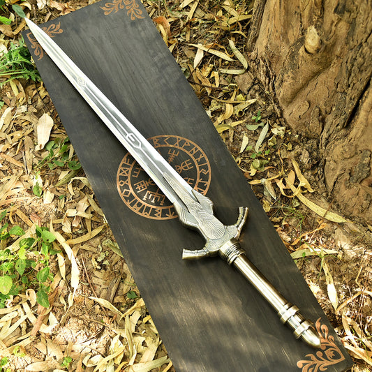 Premium gift for him personalized fantasy hero sword 