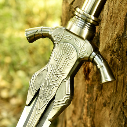 Premium gift for him personalized fantasy hero sword  handle