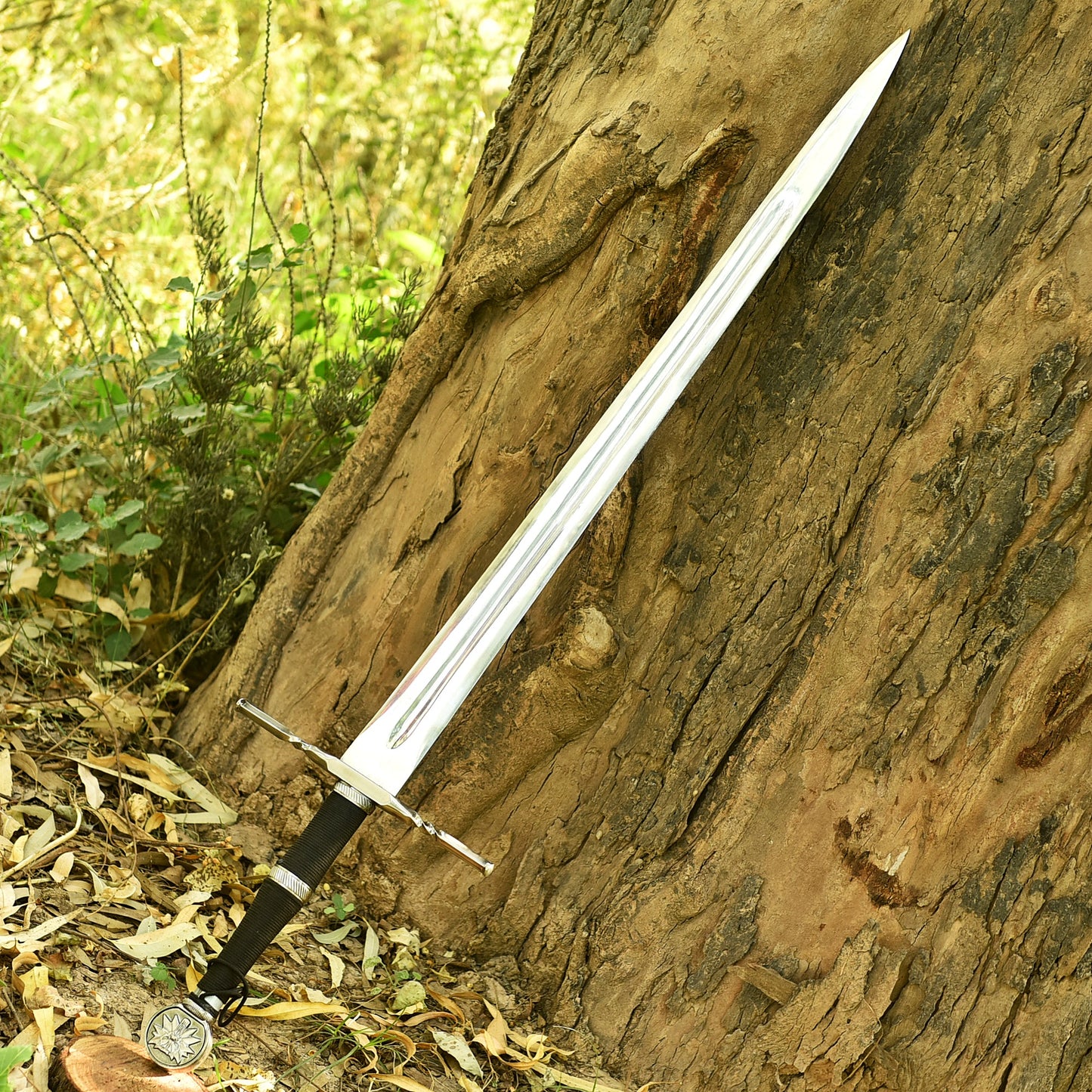Gift for Boyfriend personalized medieval knight sword with premium wooden gift box