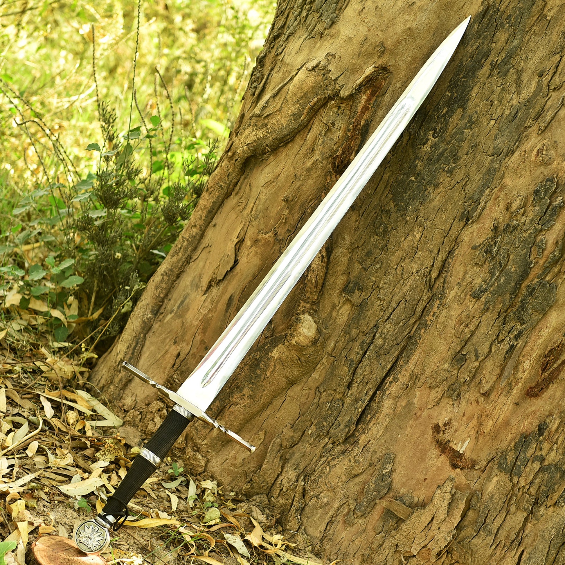 Gift for Boyfriend personalized medieval knight sword with premium wooden gift box