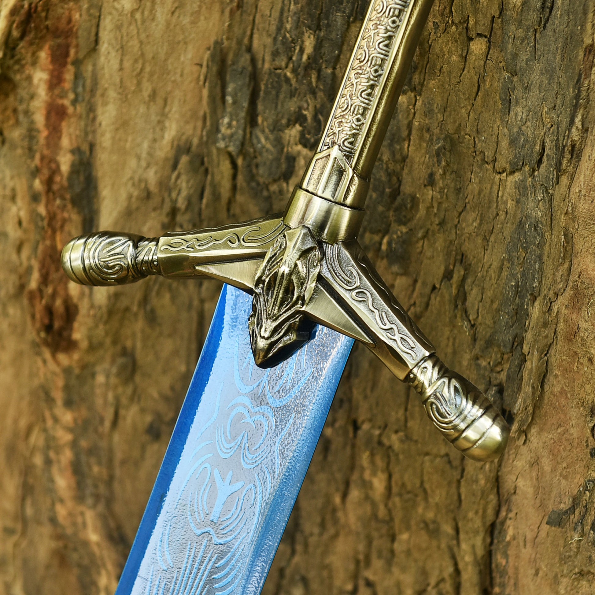 Luxury Gift for Him Personalized Azure Sword 