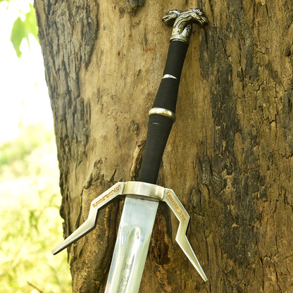 Gift for Husband personalized Royal Guardian Sword with matching scabbard and premium wooden gift box