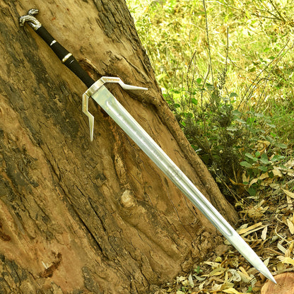 Gift for Husband personalized Royal Guardian Sword with matching scabbard and premium wooden gift box
