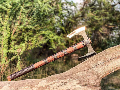 Handmade Double Headed Viking Axe-Unique Christmas Gift for Him