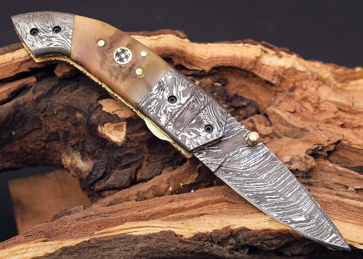  buy engraved retirement knife with custom message and leather sheath
