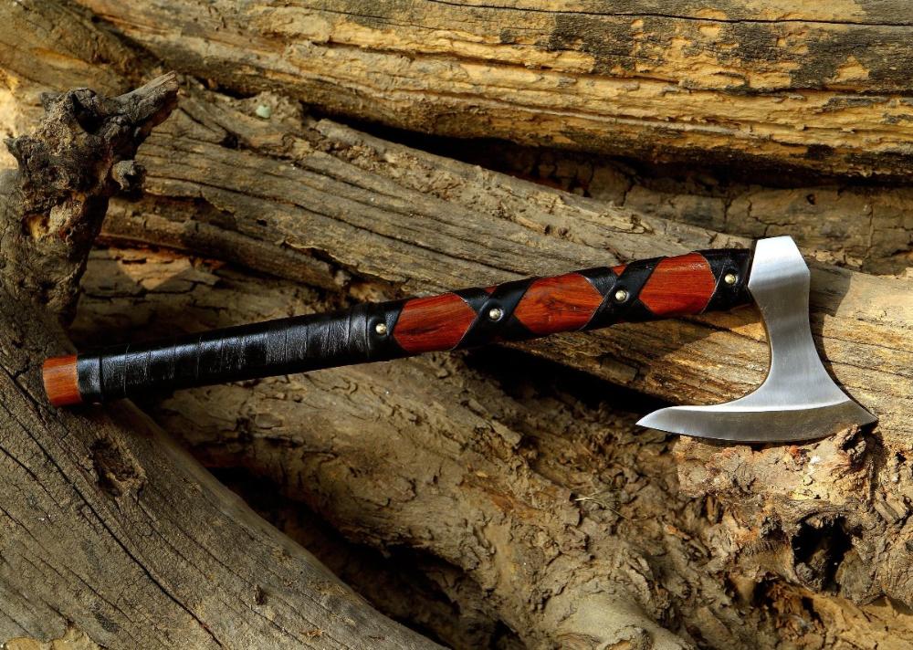 buy firefighter spirit axe with custom message and leather sheath