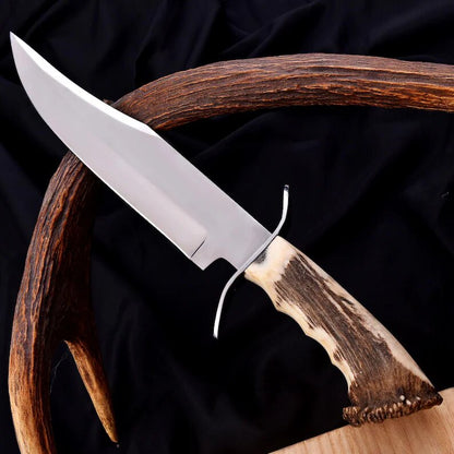 Handcrafted D2 Steel Hunting Knife – Razor Sharp and Durable