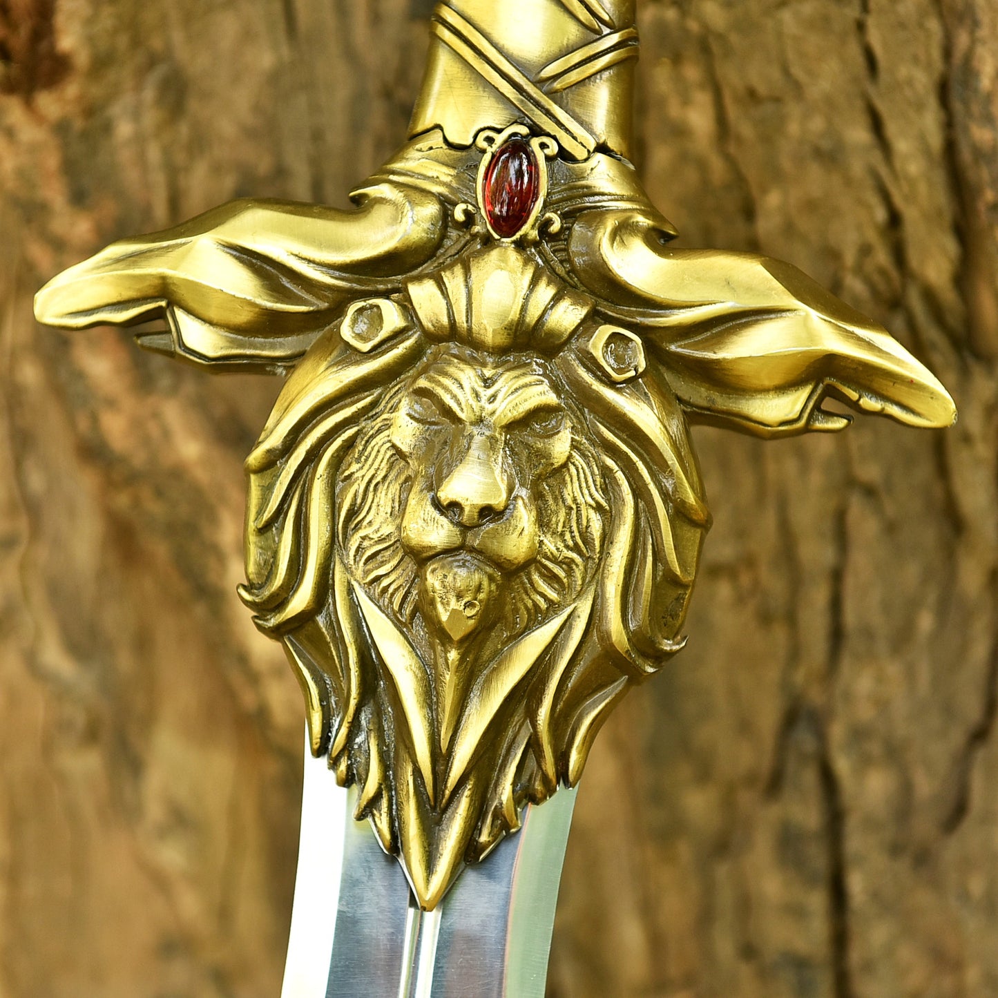 Lion Sword Replica – Ornate Fantasy Sword & Unique Gift for Men