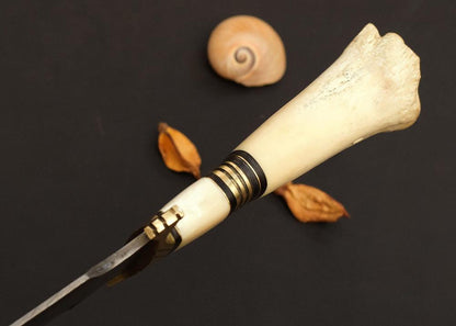buy personalized hunting knife for best man with engraved leather sheath