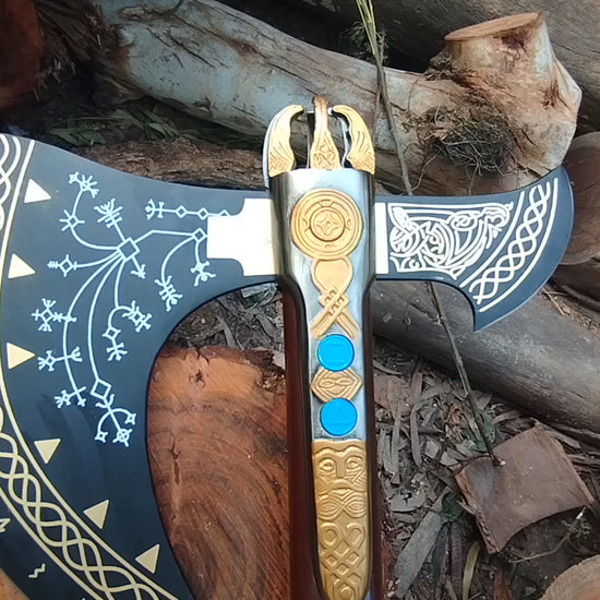 Kratos Leviathan Viking Axe video