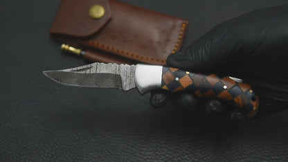 Artisan Folding Collectible Tool – Handcrafted Christmas Gift for Men