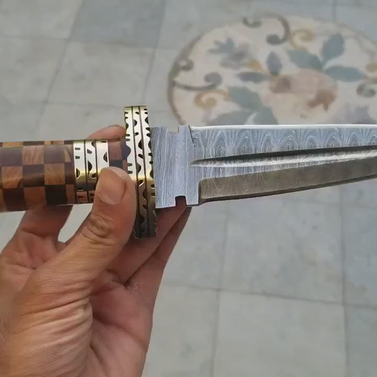 Damascus Steel Knife