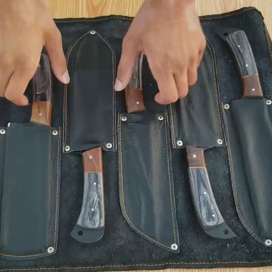 chef knife set video