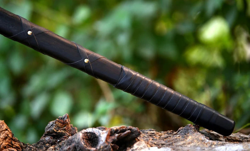 handle of Ragnar lothbrok Viking axe