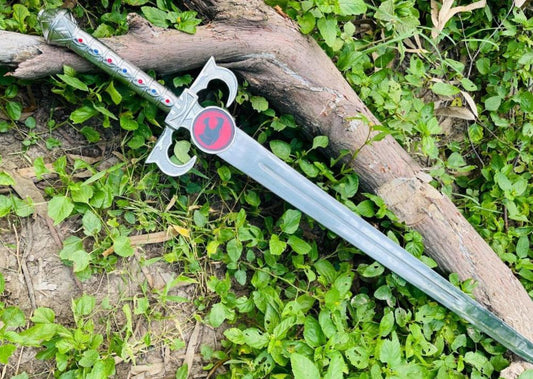 Soulmate Unique Sword with leather sheath, 2024 gift for him

