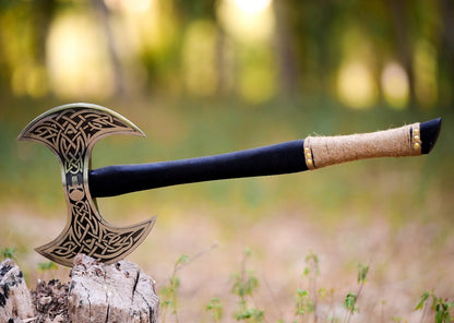 buy the classy retiree axe with custom engraving