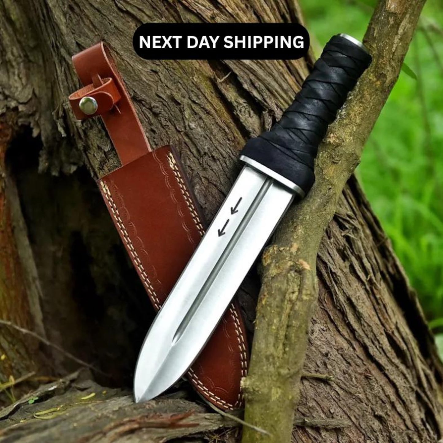 Vinland Saga Anime Thorfinn's Dagger Replica - Personalized Viking Gift for Men - Anniversary, Christmas, Birthday