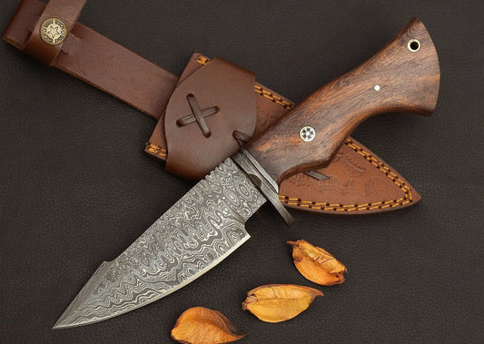 buy unique wedding day hunting knife with custom engraving