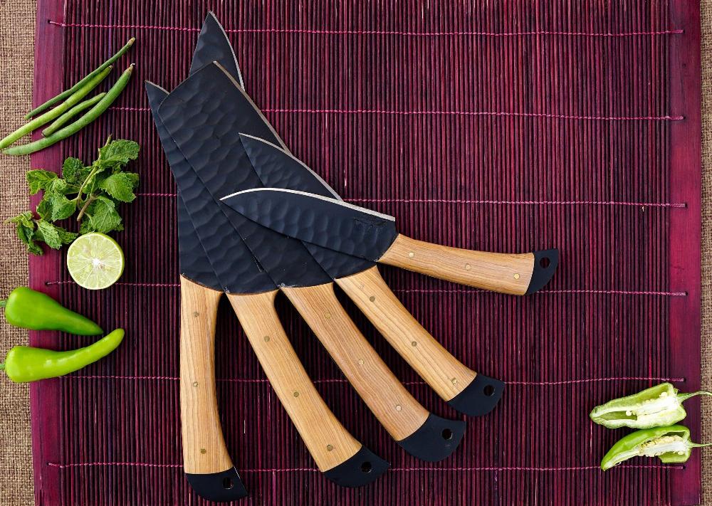 buy 5 piece midnight chef knife set. best gift