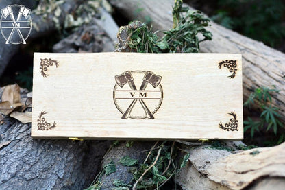shop viking bearded axe with its beautiful box